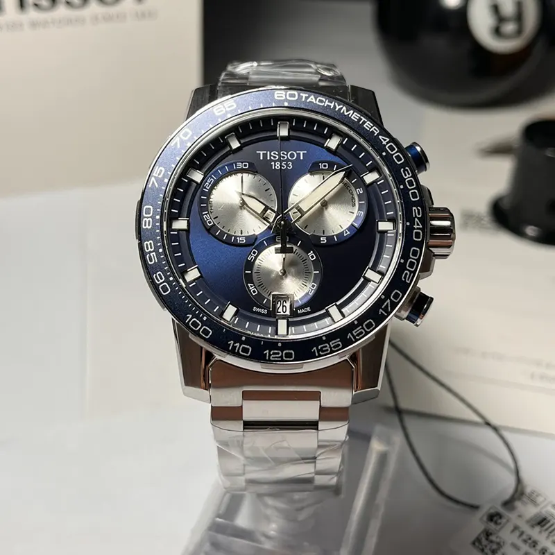 Tissot Supersport Chrono T125.617.11.041.00 Men's Blue Dial Quartz Watch